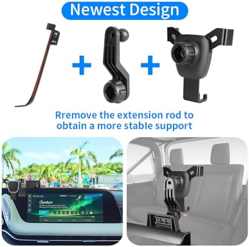 Elevate Your Driving Experience with the Custom-Fit Dashboard Phone Holder for Genesis G70 (2022-2025) – Effortless Installation, Secure Navigation, and Hands-Free Accessory – Stylishly Designed Mobile Device Mount with 360-Degree Adjustable Viewing Angles for Ultimate Convenience and Safety