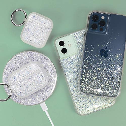 Case-Mate POWER DISC Qi-Compatible Wireless Charger – Elegant Fast Charging Hub with Reflective Foil Finish for Effortless Device Powering – Compact & Portable Solution for Home and Office with Advanced Safety Features