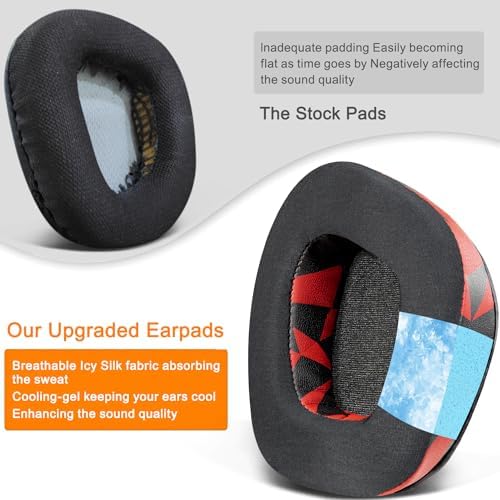 Upgrade Your Gaming Experience with SOULWIT Snow Leopard Cooling-Gel Earpads for Turtle Beach Stealth 600 Gen 2/3 & 500 XB Wireless Headsets – Exceptional Noise Isolation & Unmatched Comfort for Extended Play Sessions