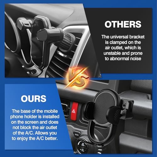 Autorder 360-Degree Rotating Car Phone Holder for Toyota Corolla 2019-2025 & Corolla Cross 2022-2025 – Hands-Free Air Vent Mount for Optimal Navigation & Communication – Durable & Sleek Design for Enhanced Driving Safety and Convenience