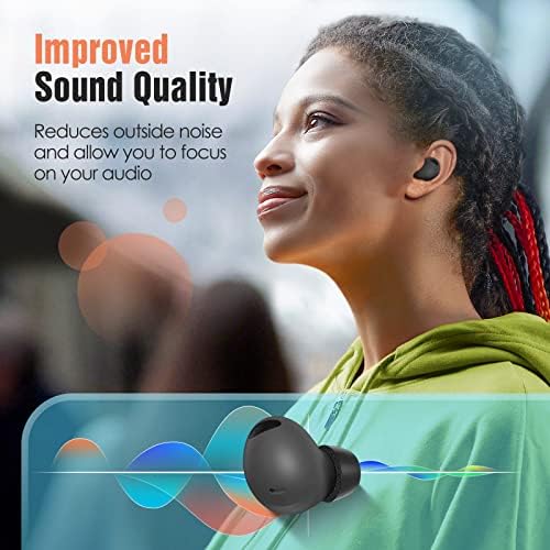 Transform Your Audio Experience with Premium Memory Foam Ear Tips for Samsung Galaxy Buds 2 Pro – Ultimate Comfort, Secure Anti-Slip Design, Noise Isolation, and Convenient Charging Case Compatibility – 3 Pairs (S/M/L, Black) – Elevate Sound Quality and Enjoy Uninterrupted Listening