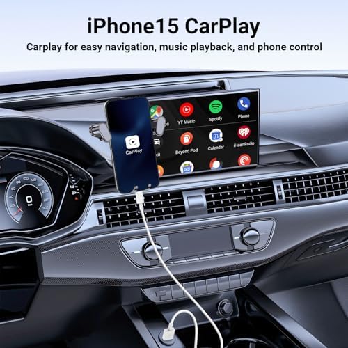 Car Carplay Cable for Apple iPhone 16 15 Pro Plus Max Plus, [3-Pack,3.3FT+3.3FT+3.3FT] USB A to USB C for Carplay USB C Cord, USB C Cable for iPad Pro/Air/Mini,Samsung Galaxy Car Charger Cable Cord – Enhanced Compatibility and Speed