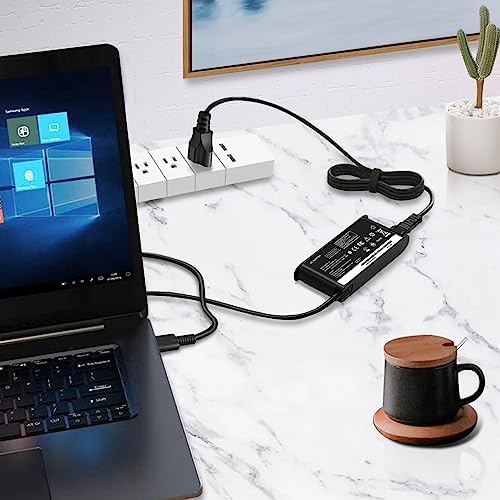 95 W USB-C Type-C Charger for Lenovo Think Pad & Idea Pad – Fast Charging Power Adapter for T480, T580, X1 Carbon, L380, Yoga 370 – Universal Compatibility, 12-Month Warranty, Efficient Performance and 24/7 Support