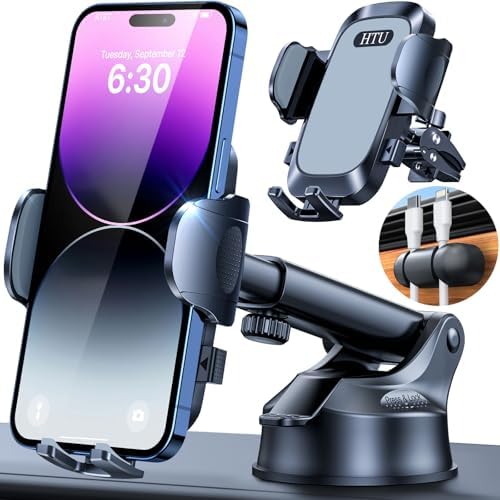 2025 Premium Car Phone Holder with Unmatched 80+ lbs Suction Power & Military-Grade Durability – Versatile Dashboard, Windshield, and Vent Compatibility for i Phone 16 Pro Max & Samsung Devices – Safety Certified for Effortless Hands-Free Navigation