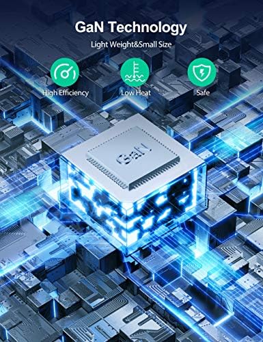 TECKNET 65 W Ga N Wall Charger – PD 3.0 USB-C Fast Charging Adapter with 3 Ports, Foldable Travel Plug for i Phone 16 Series, Galaxy S24/S25, Mac Book Pro, and Switch – Ultimate Power Solution for On-the-Go Efficiency and Versatility