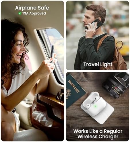 Ultra-Slim Infina Core Mag Safe Battery Pack – 5000 m Ah Fast Charging Power Bank for i Phone 12/13/14/15/16/Pro/Max/Plus – 20 W USB-C Input/Output – Wireless Magnetic Charger for Effortless Connectivity and Enhanced Performance