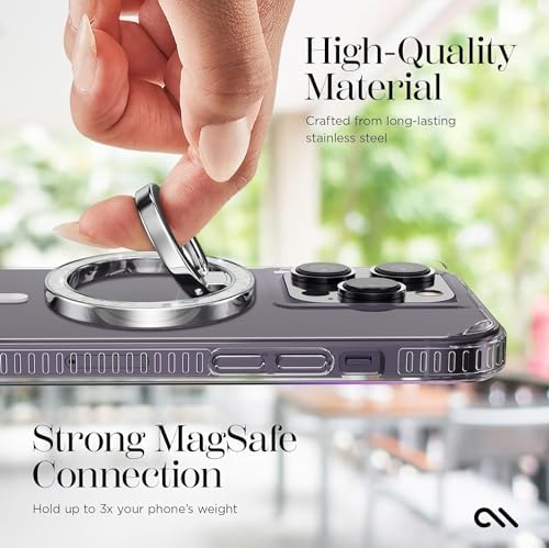 Elevate Your i Phone Experience with the Case-Mate Twinkle Diamond Magnetic Phone Ring Holder – Stylish Mag Safe Grip & Stand for i Phone 16 Pro Max, 15 Pro Max, 14, 13, 12 & Samsung S25 Ultra – Effortless One-Handed Use with Enhanced Security and 360° Rotation – Collapsible Design for On-the-Go Convenience – Compatible with All Mag Safe Devices – Transform Your Phone into a Fashion Statement – No Residue, Easy Removal, and 1-Year Warranty for Ultimate Peace of Mind