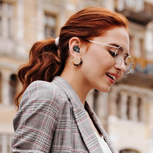 Compact Bluetooth Earbuds for Women – Ergonomically Designed Mini Wireless Earphones for Small Ear Canals Offering Superior Sound Quality, AI-Powered Dual Mic Clarity, Sweat-Resistant Comfort, and Customizable Audio Experience for Active Lifestyles