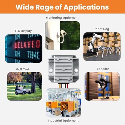 High-Efficiency Waterproof DC/DC Buck Converter: Versatile 20-90 V to 12 V Voltage Regulator for Automotive LED Systems and Heavy-Duty Applications – 20 A Output, 240 W Power Capacity for Reliable Performance in Challenging Environments