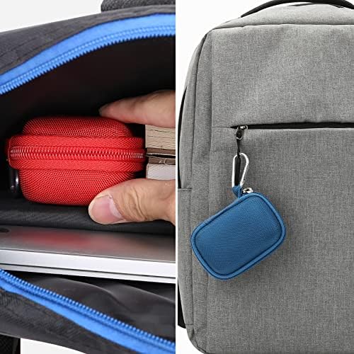 Khanka Premium Hard Travel Case for i WALK, Charmast, KKD, Abnoys, VEGER, Taegila Portable Chargers – Shockproof Storage Solution for 3350-8000 m Ah Power Banks (Blue) – Ultimate Protection and Organization on the Go