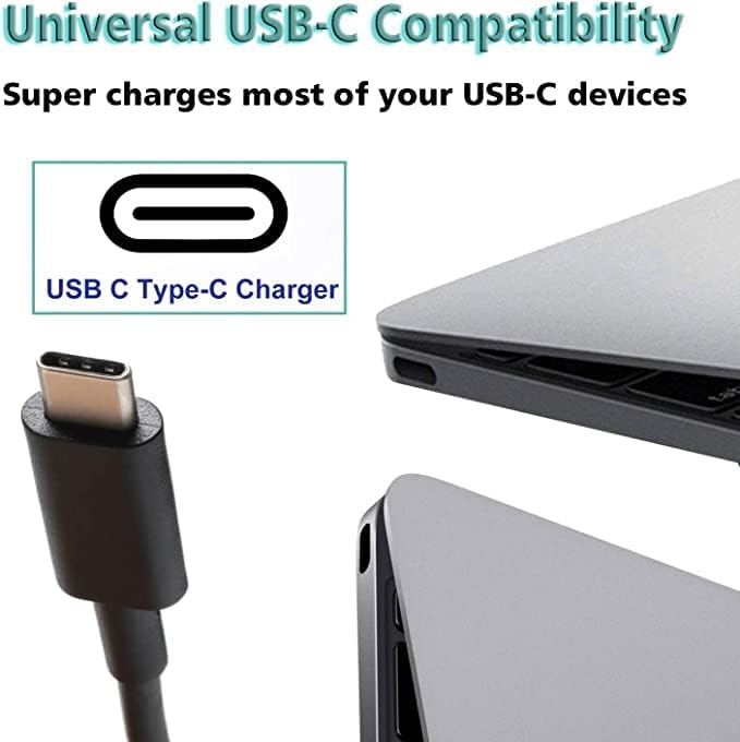 High-Power 45 W Type C Fast Charger with 10 Ft Cable for Samsung Galaxy and i Phone – Ultimate Speed and Compatibility for Modern Devices, Compact and Durable Design for Everyday Use