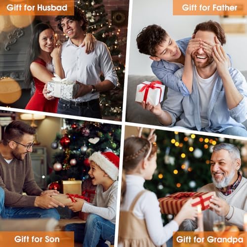 melafa365 Nightstand Organizer for Men,Phone Docking Station with Cable Management,Night Stand with Drawer,Bedside Organizer for Watches,Keys,Wallets,Gifts for Men(Wood) – Enhanced Compatibility and Speed