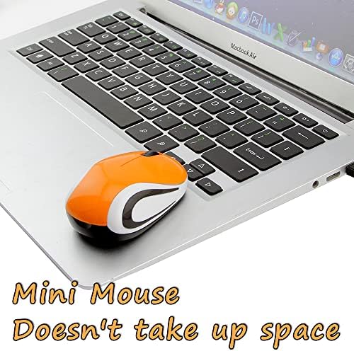 Charming Wireless Mini Mouse – Adorable Portable USB Optical Mouse for Laptops and Kids – Compact 1000 DPI Cordless Design in Fun Purple – Ideal Travel Companion and Perfect Gift for Young Tech Enthusiasts