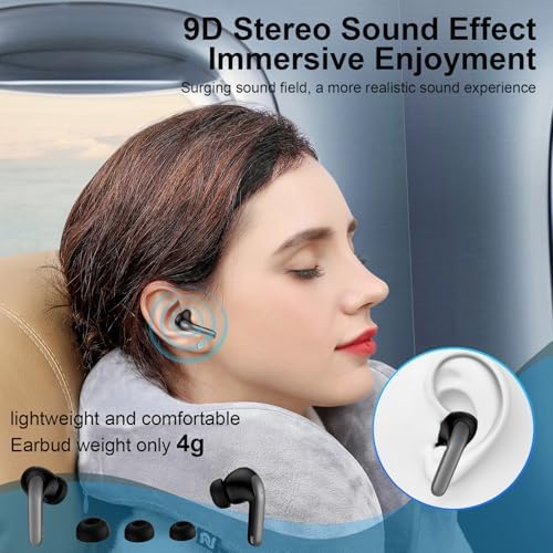 Premium Bluetooth 5.3 Sports Earbuds with IPX7 Waterproofing: Exceptional Noise Cancellation and 60 Hours Playtime – Ergonomic Fit for i Phone 15/16 & Samsung Galaxy S Series – Ultimate Sound Experience for Active Lifestyles and Outdoor Adventures