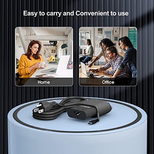 Premium 65 W USB-C Charger for HP Elitebook, ZBook Firefly, Spectre, and Envy Laptops – High-Speed Power Delivery for HP 14″ & 15.6″ Models, Ideal for Mobile Workstations – Enhanced Compatibility & Fast Charging Efficiency – 12-Month Warranty Included