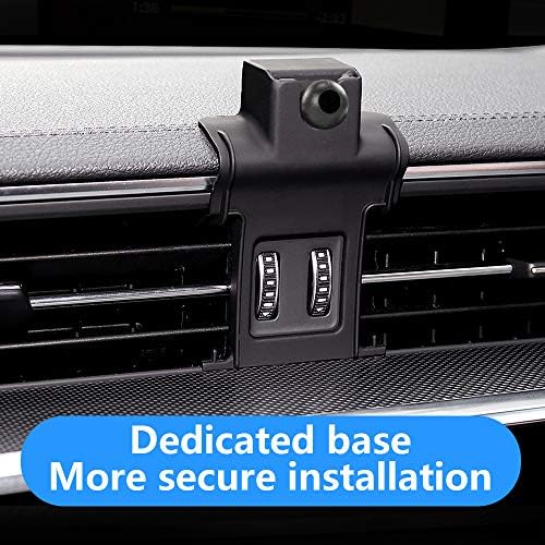 LUNQIN Premium Car Phone Holder for Audi A6, A7, S6, S7, RS6, RS7 (2019-2025) – Ultimate Smartphone Mount with 360-Degree Rotation, Integrated Charging & Enhanced Compatibility for Navigation & Hands-Free Use – Elevate Your Driving Experience with Luxurious Design & Long-Lasting Durability