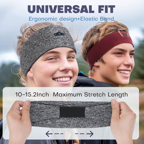 Revolutionary Bluetooth Sleep Headphones Headband for Ultimate Comfort – 14-Hour Wireless Playtime with Superior HD Stereo Sound for Side Sleepers and Active Lifestyles – Stylish Olive Design, Ideal for Yoga, Running, and Relaxation – Perfect Gift Choice for Men, Women, and Teens