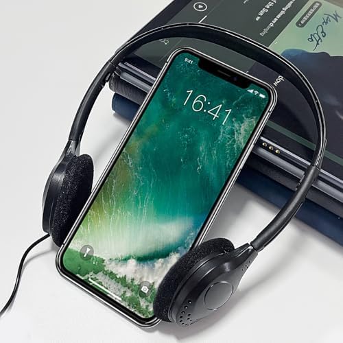 Classroom Essential 10-Pack Kids Headphones – Adjustable Earphones with 3.5 mm Jack for Enhanced Learning – Durable, Lightweight Design with Tangle-Free Cords for Optimal Comfort and Focus in Educational Environments