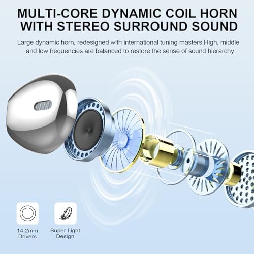 Kicoeon Premium Wireless Earbuds – 48-Hour Uninterrupted Playtime, Advanced IPX7 Waterproof Rating, Next-Gen Bluetooth 5.4 for Seamless Connectivity, Enhanced Call Clarity with Quad Microphone System, Elegant Beige Design Tailored for Active Lifestyles, Fully Compatible with Android & i OS Devices