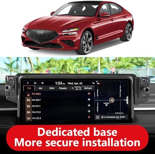 Elevate Your Driving Experience with the Custom-Fit Dashboard Phone Holder for Genesis G70 (2022-2025) – Effortless Installation, Secure Navigation, and Hands-Free Accessory – Stylishly Designed Mobile Device Mount with 360-Degree Adjustable Viewing Angles for Ultimate Convenience and Safety
