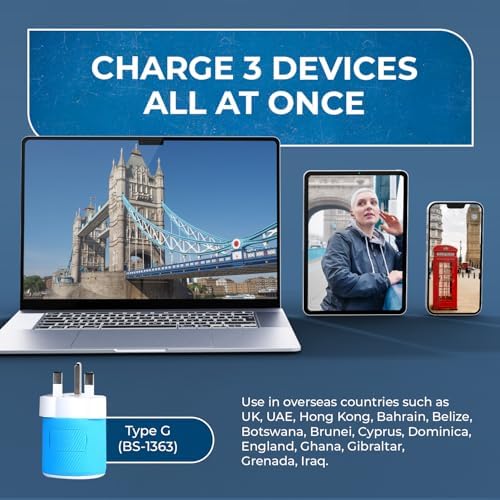 OREI Switzerland Travel Plug Adapter with Dual USB Ports – Ultimate Type J Charging Solution for USA Devices – Fast, Efficient Power for i Phones, Laptops, Tablets & More – Essential Travel Accessory for Hassle-Free Connectivity