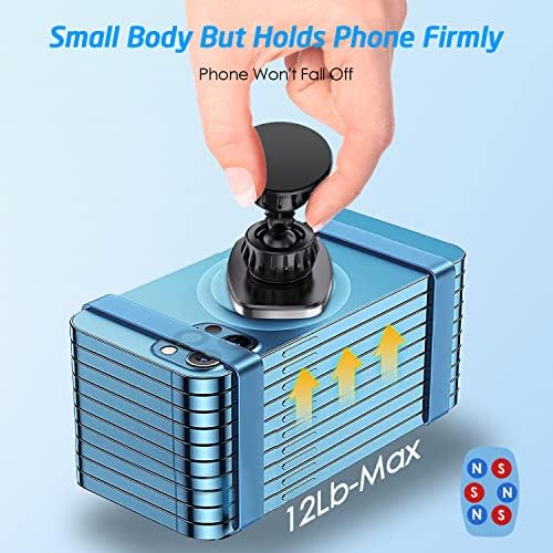 Wix Gear Universal Dashboard Magnetic Phone Holder – Enhanced Swivel Mount for Cars (2 Pack) – Fast Swift-Snap Technology for Cell Phones & Mini Tablets – Secure Grip & Sleek Design for Ultimate Driving Convenience