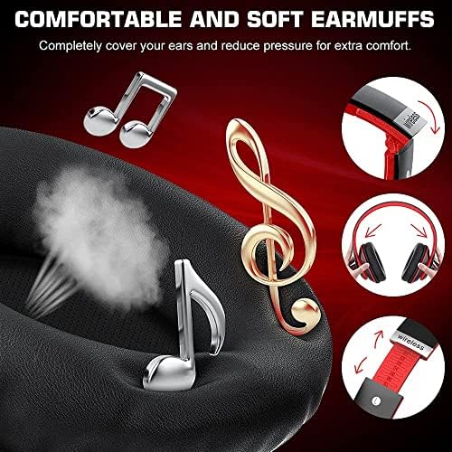 Ultimate Hi-Fi Over-Ear Wireless Bluetooth Headphones – Stylish Black & Gold Design with Built-In Microphone, FM Radio, and Foldable Portability for Superior Comfort and Enhanced Sound Experience