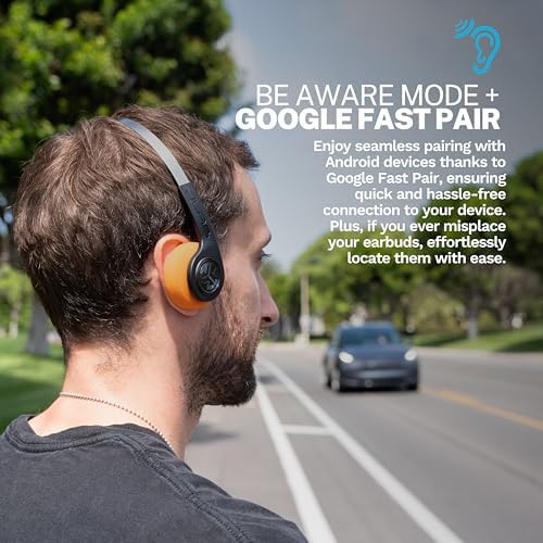 JLab Rewind 2 Retro Wireless Headphones – Nostalgic 80 s & 90 s Aesthetic with Advanced Bluetooth Multipoint Connectivity & Customizable EQ3 Sound – 20+ Hours of Playtime for Endless Enjoyment – Ideal for Comfort & Shared Listening Experiences in Stylish Black Finish