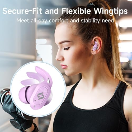 Premium Waterproof Wireless Bluetooth Earbuds with 32-Hour Battery Life – Superior Audio for i Phone, Samsung & Android – Ergonomic Sports Headphones Featuring Built-in Microphone & LED Battery Display for Effortless Usage – Ideal for Active Lifestyles and Daily Commutes