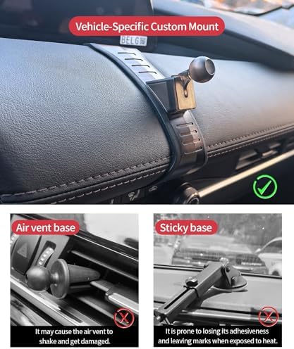 Transform Your Mazda 3 Driving Experience with a Custom Wireless Charging Phone Holder – Designed for 2019-2025 Models, Features Effortless 360° Rotation & Sleek Integration for Maximum Convenience and Style