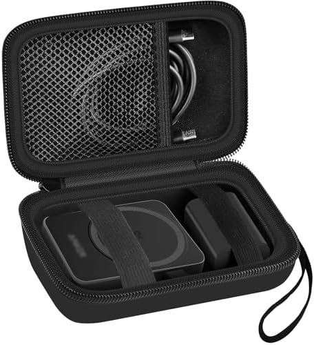 Stylish Pink Case for Anker Mag Go 3-in-1 & Mag Go UFO Charging Station – Premium Organizer for Wireless Chargers, Enhanced Compatibility with Mag Safe Duo, Portable Foldable Design for Travel, Secure Storage Solution for Augnner, Iseyyox, LISEN, RTOPS – Elevate Your Charging Experience with Durable Protection and Effortless Access