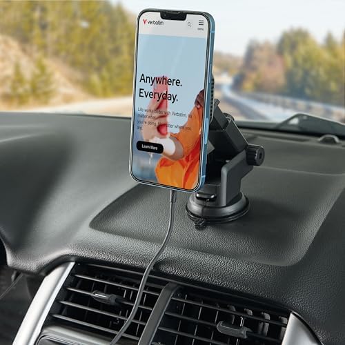 Revolutionize Your Road Trips with the Verbatim Qi2 Magnetic Wireless Car Charger – Effortless Charging, Dynamic RGB Illumination, and Universal Device Compatibility for a Seamless Drive Experience