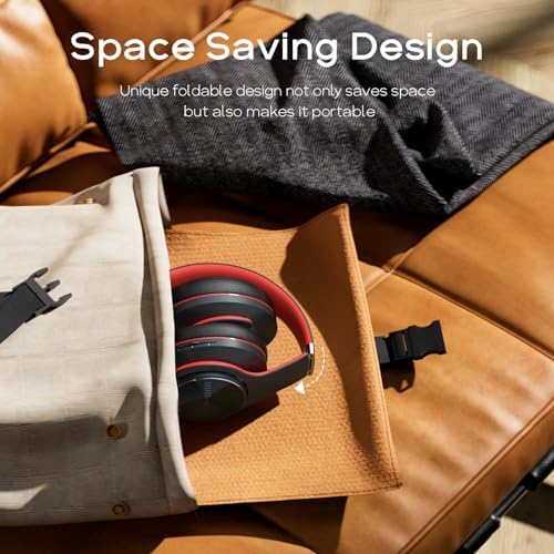 Transform Your Listening Journey with DOQAUS Over-Ear Bluetooth Headphones: 90-Hour Playtime, Tailored EQ Settings, and Superior Noise Cancellation for Unmatched Comfort and Audio Clarity in Music and Calls