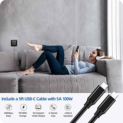 Sisyphy 30 W Ga N USB-C Charger – Ultra-Compact Fast Charging Solution with PD3.0, QC3.0 & PPS Compatibility for i Phone 14/13/12, Galaxy S22 Ultra, Surface Laptops & More – Enhanced Safety Features for Reliable Performance on the Go