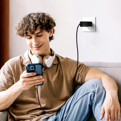 UL Certified 5 V 2 A Fast Charging USB Wall Charger – Compact Travel Adapter 2-Pack for i Phone Models 13-16, XR/XS, Plus, Pro Max & Watch Series 7/8 – Reliable & Portable Power Solution for On-the-Go Charging