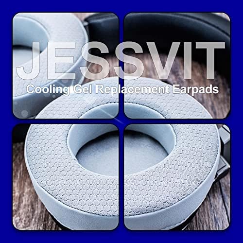 Revolutionize Your Audio Experience with Virtuoso XT Cooling Gel Ear Pads – Premium Replacement Cushions for Virtuoso RGB Wireless SE XT Headset, Enhanced Comfort with Softer Memory Foam and Extra Thickness, Superior Durability for Long-lasting Use by JESSVIT – Perfect Fit for Gamers and Audiophiles