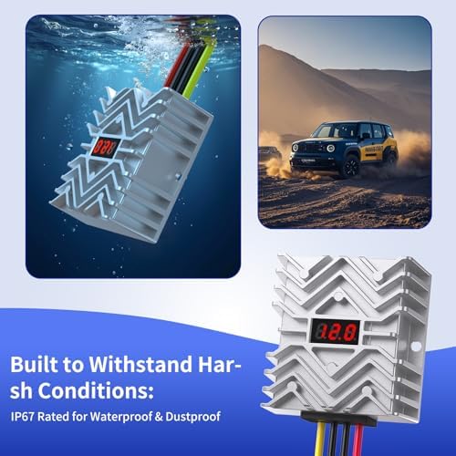 Elevate Your Power Solutions with the Versatile 12 V to 24 V DC-DC Step-Up Converter – Perfect for Golf Carts, LED Lighting, and Automotive Systems – 120 W Output, 5 A Current for Unmatched Efficiency and Easy Installation in Any Setting