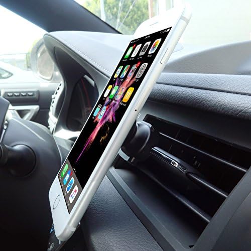 Kenu Airframe Magnetic Car Phone Holder for Air Vent – Ultimate 360-Degree Rotation Mount with 6 Strong Magnets and Reusable Steel Plate – Compatible with Latest i Phones, Samsung, and Android Devices – Enhance Driving Safety and Convenience with Sleek Design