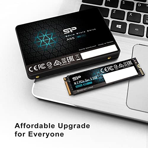 Experience Unmatched Speed with the SP 1 TB SATA III SSD – High-Performance 3 D NAND Solid State Drive for Gamers and Professionals – SLC Cache Boost for Lightning-Fast Data Transfer – Reliable, Slim, and Easy to Install Internal Storage Solution