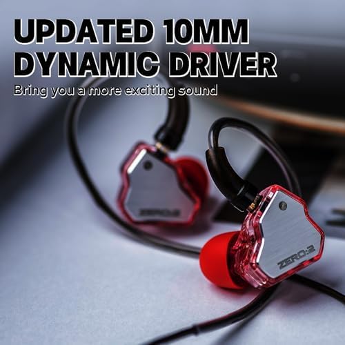 Unleash Unmatched Audio Precision with Linsoul 7 Hz x Crinacle Zero In-Ear Monitors – Advanced 10 mm Dynamic Driver Earbuds Featuring Oxygen-Free Copper Cable & Integrated Microphone for Crystal Clear Sound Quality, Perfect for Gamers & Musicians – Stylish Silver Design for All-Day Comfort & Universal Device Compatibility