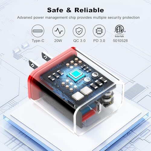 Ultimate 10 FT USB C Fast Charging Bundle for i Phone 16 Series – Dual USB C Charger Block with Long Cords for Enhanced Compatibility and Speed – Ideal for i Phone 16/16 Plus/16 Pro/16 Pro Max, i Pad, and Android Devices – Compact, Durable, and Portable Power Solution