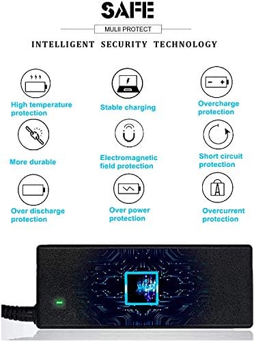 Premium 65 W Lenovo Laptop Power Adapter – Versatile Charging Solution for Idea Pad 1, 3, 5, Flex 4, 5, 6, Yoga 710 & More – Enhanced Safety with CE/FCC/UL Certification – Quick Connect Round Tip Design – 12-Month Replacement Warranty & 30-Day Satisfaction Trial – Ideal for Students, Professionals, and Gamers Seeking Reliable Power – Fast Charging & Overvoltage Protection for Optimal Device Performance – Upgrade Your Charging Efficiency with This Essential Accessory – Compatible with a Wide Range of Lenovo Models – Experience Reliable, Safe, and Efficient Charging Today!