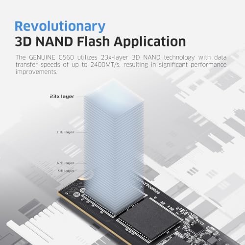 Unleash Lightning-Fast Performance with KLEVV CRAS C910 1 TB NVMe SSD – M.2 2280 Internal Drive with Heatsink for Laptops & Desktops – Experience Up to 5000 MB/s Speeds, Ideal for Gamers and Creators – PCIe Gen4 x4 Enhanced Compatibility & Reliability