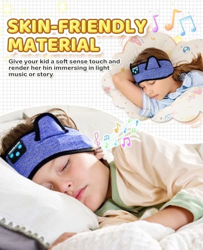 Ultimate Kids Bluetooth Headphones for Safe and Stylish Listening – Versatile Wired Playback Option with Volume Limiting Technology – Durable and Lightweight Design for Travel, School, and Home Use – Adjustable Headband for Customized Comfort – Compatible with Kindle, Tablets, and Cell Phones – Perfect for Boys and Girls