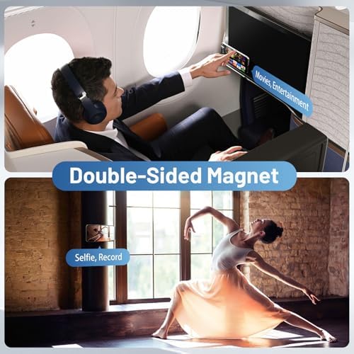Magnetic Dual-Sided Phone Ring Holder in Elegant Purple – Ultimate Grip and Kickstand for i Phone 12-16 Series – Experience Unmatched Hands-Free Functionality and Enhanced Device Control for Everyday Use