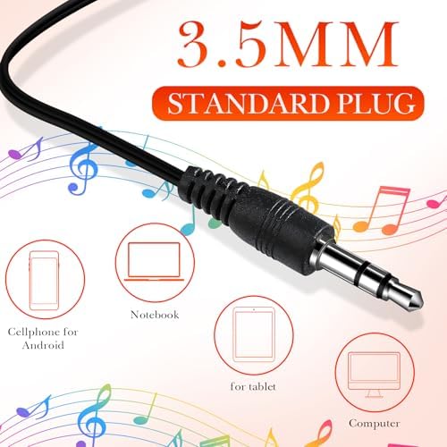 Kanayu 100 Pack Classroom-Ready Wired Earbuds – High-Quality 3.5 mm Jack Earphones for Enhanced Student Learning, Individually Packaged for Quick Distribution, Lightweight Comfort for Focused Educational Experiences