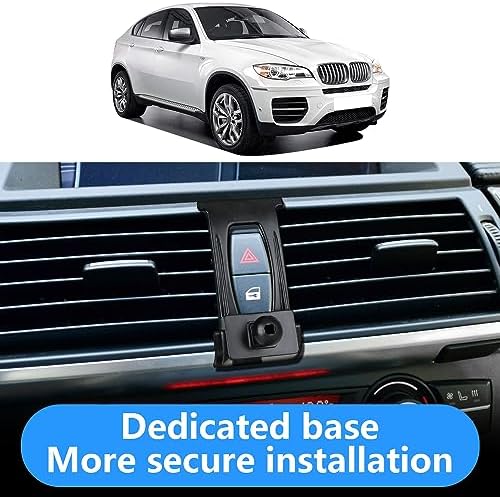 LUNQIN BMW X5, X6, X7 Car Phone Holder (2023-2026) – Premium Mobile Cradle for Secure Hands-Free Navigation and Quick Charging – Enhance In-Car Connectivity with Sleek, Durable Design and Effortless Installation