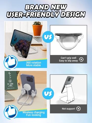 Cell Phone Stand Thumbs Up Lazy Phone Stand – Phone Holder 2025 College Graduation Gifts for Her Him Cellphone iPhone Stand for Desk Birthday Gifts for Teens Girls Boys Adults Women Men Wife – Enhanced Compatibility and Speed
