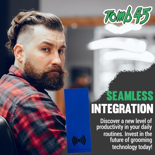 Tomb 45 Professional Wireless Charging Mat – Enhanced Fast Charging Solution for Barbers – Stylish & Functional Mobile Accessory for Organized Grooming Spaces – Durable, Anti-Slip Design for Seamless Device Compatibility