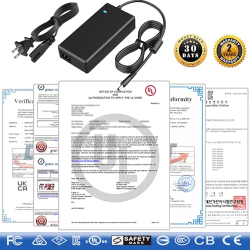 Ultimate 24 V AC/DC Power Supply Adapter for Logitech G-Series Racing Wheels – Reliable Charger for G920, G29, G25, G27, G923, G940 & Driving Force GT – Enhance Your Gaming Experience with Stable Performance and Superior Compatibility